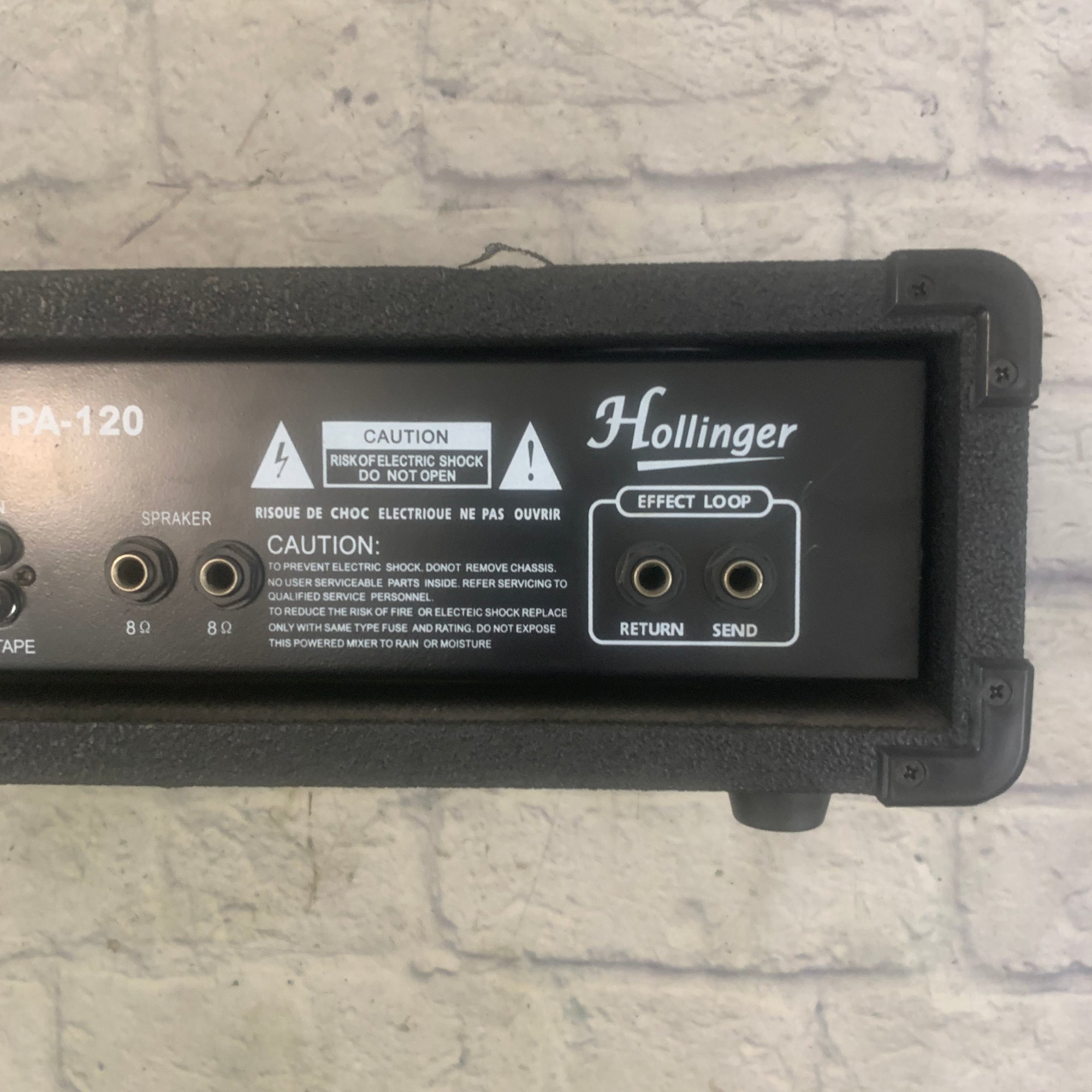 Hollinger PA-120 Mixer