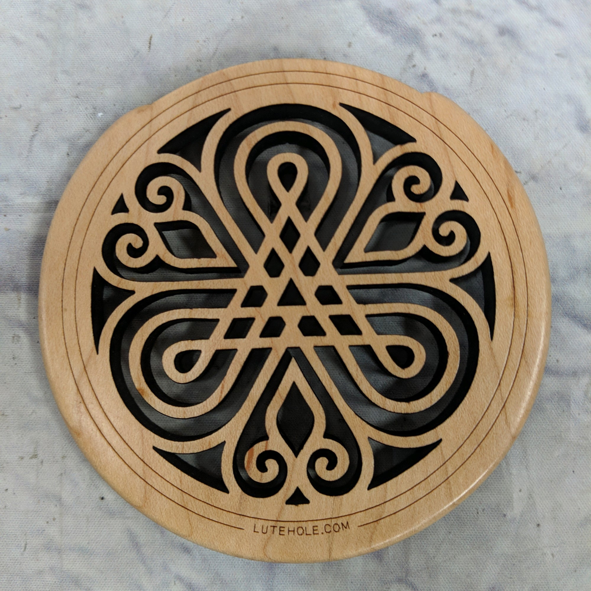 Unknown Celtic Decorative Wooden Soundhole Insert