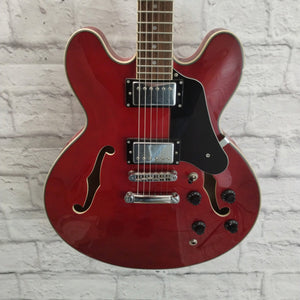 Jay Turser 335 Copy Burgundy Electric Guitar