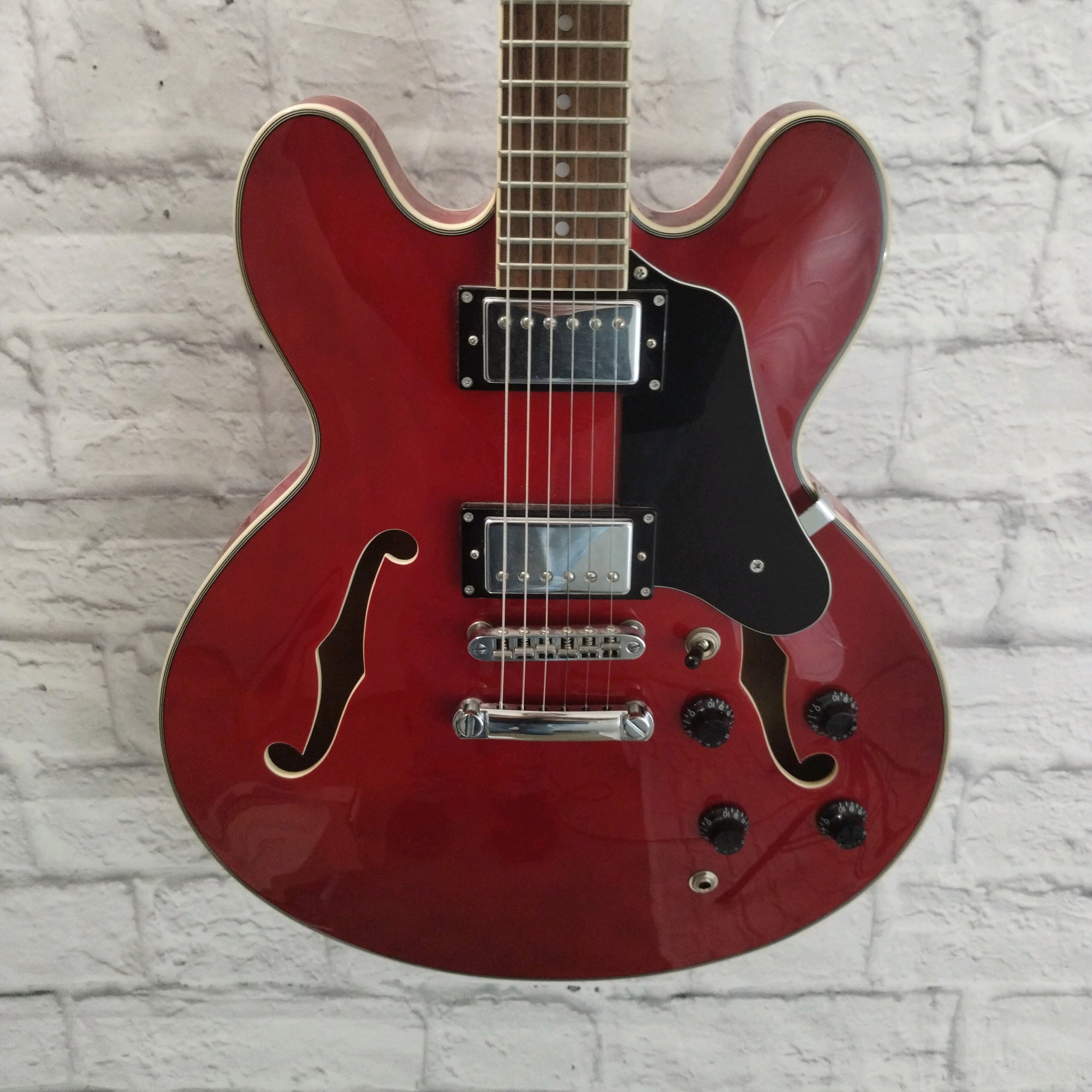 Jay Turser 335 Copy Burgundy Electric Guitar