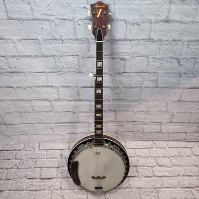 Harmony H5845 5 String Banjo MIK W/ Case