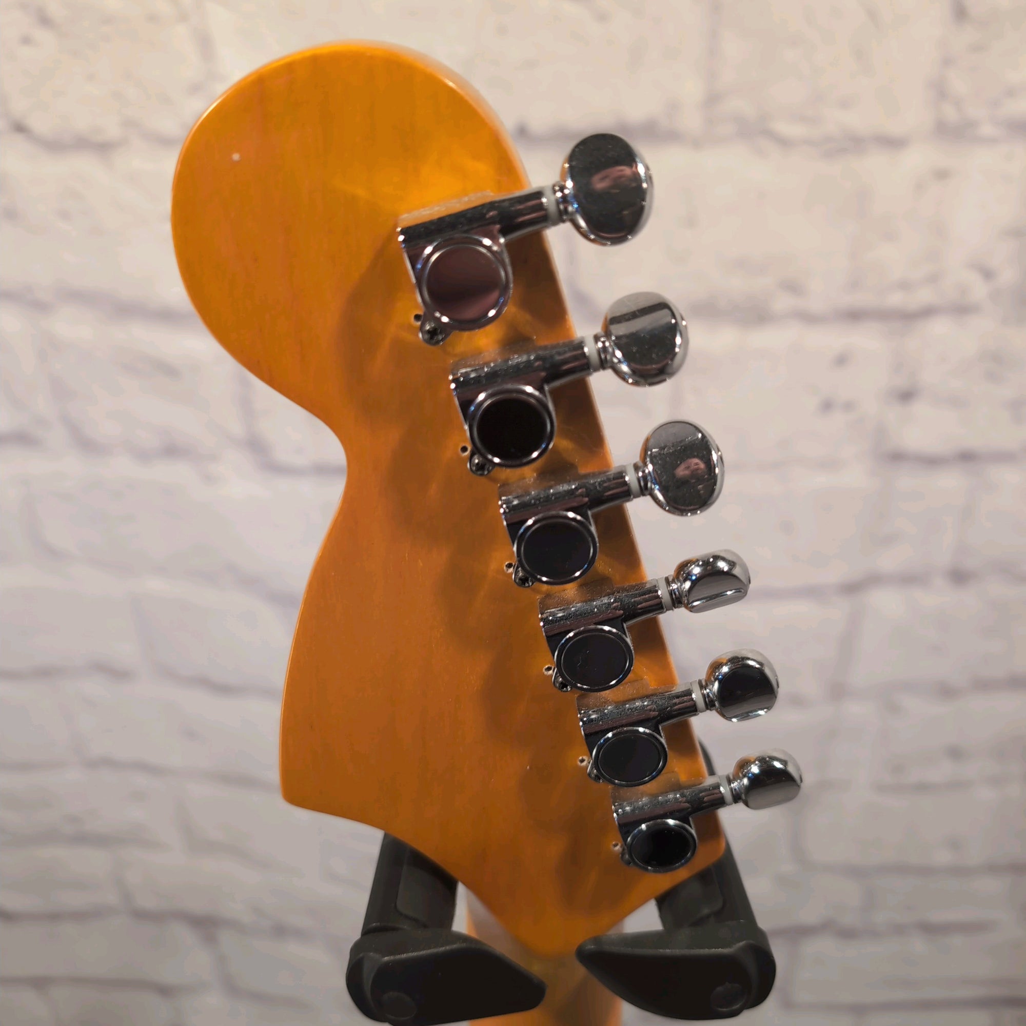 Partscaster Solar Flare Green Squier Body Bound Neck Electric Guitar