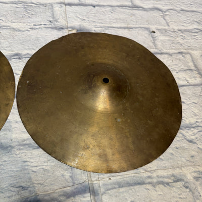Unknown 14" Hi Hat Cymbal Pair