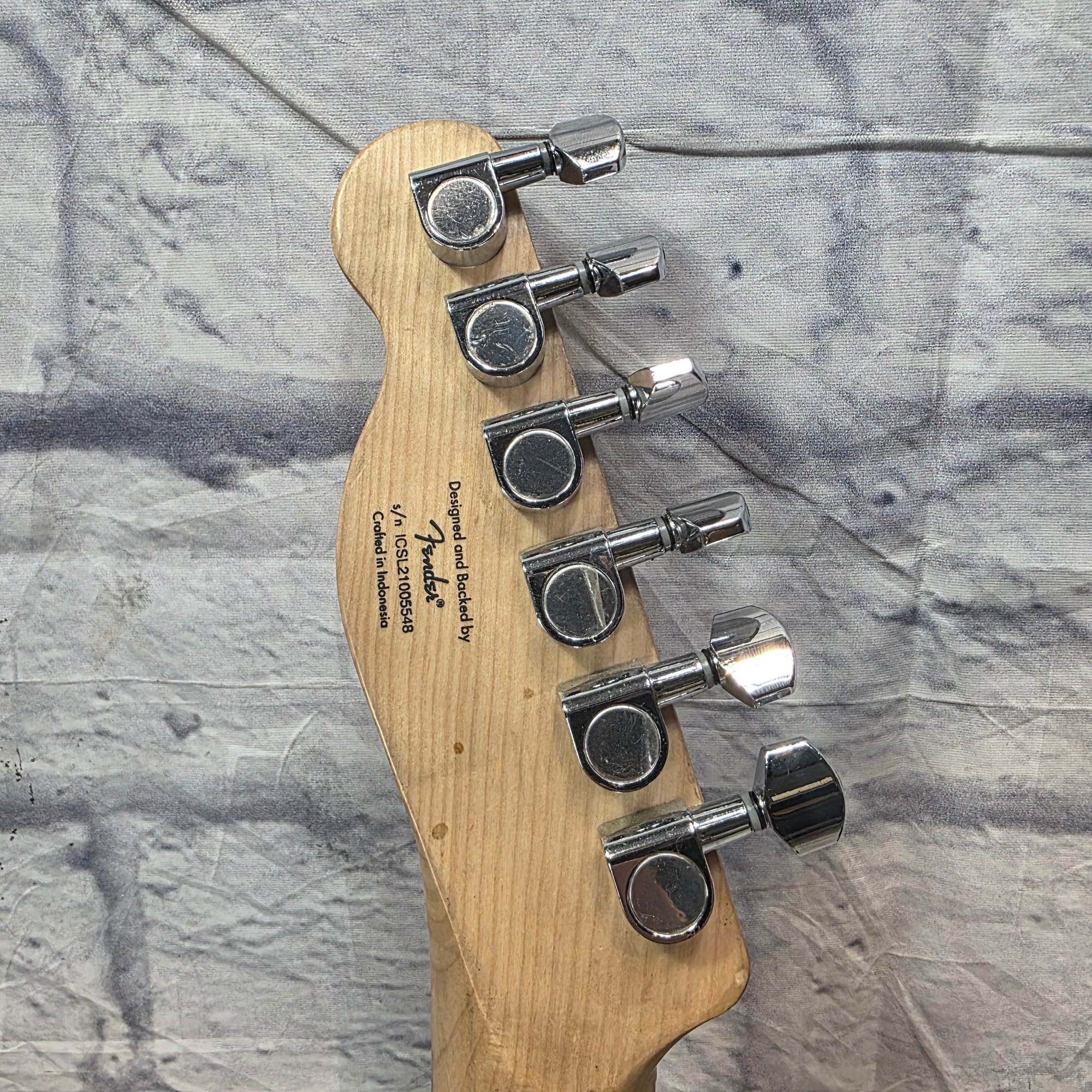 Fender Squier Telecaster "Partscaster" Red Sparkle