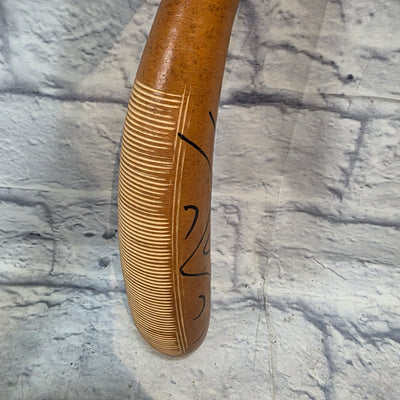 Unknown Dried Gourd Guiro Drum Stand