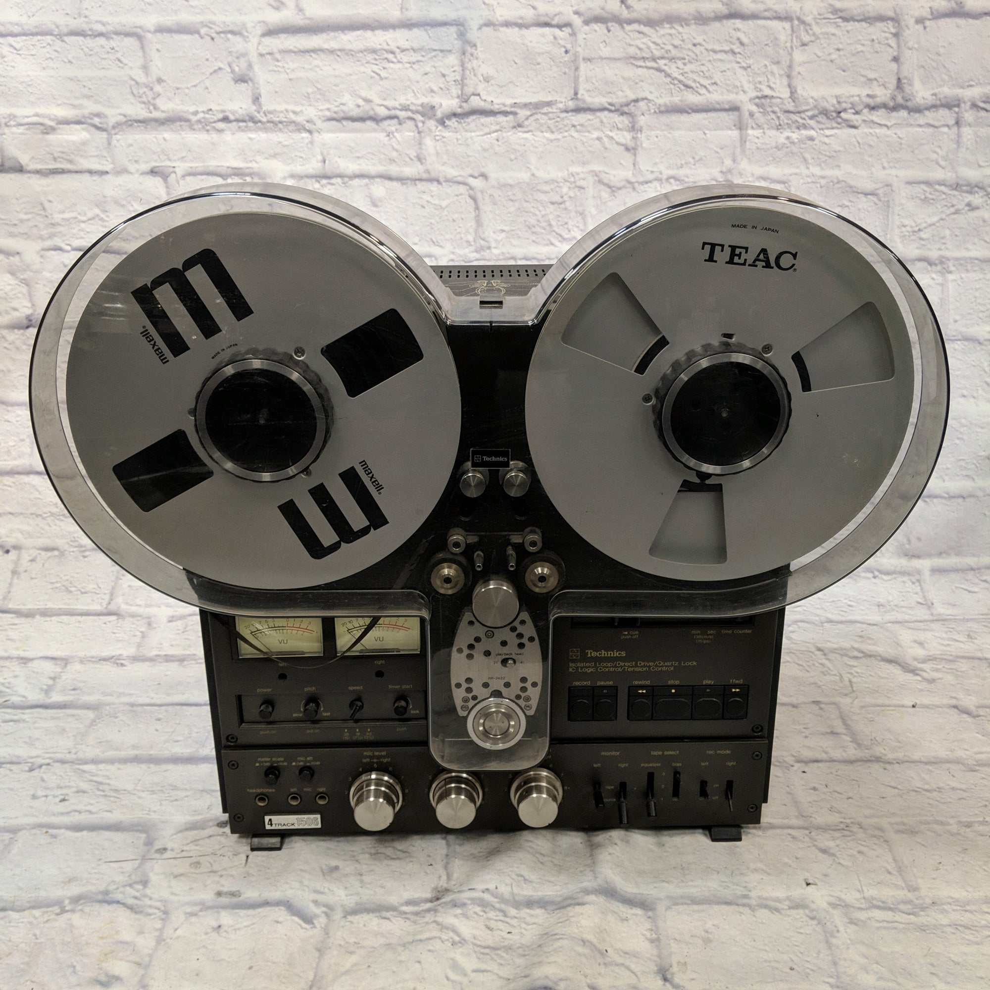 Technics RS-1506US 1506 4-Track Reel to Reel Tape Recorder