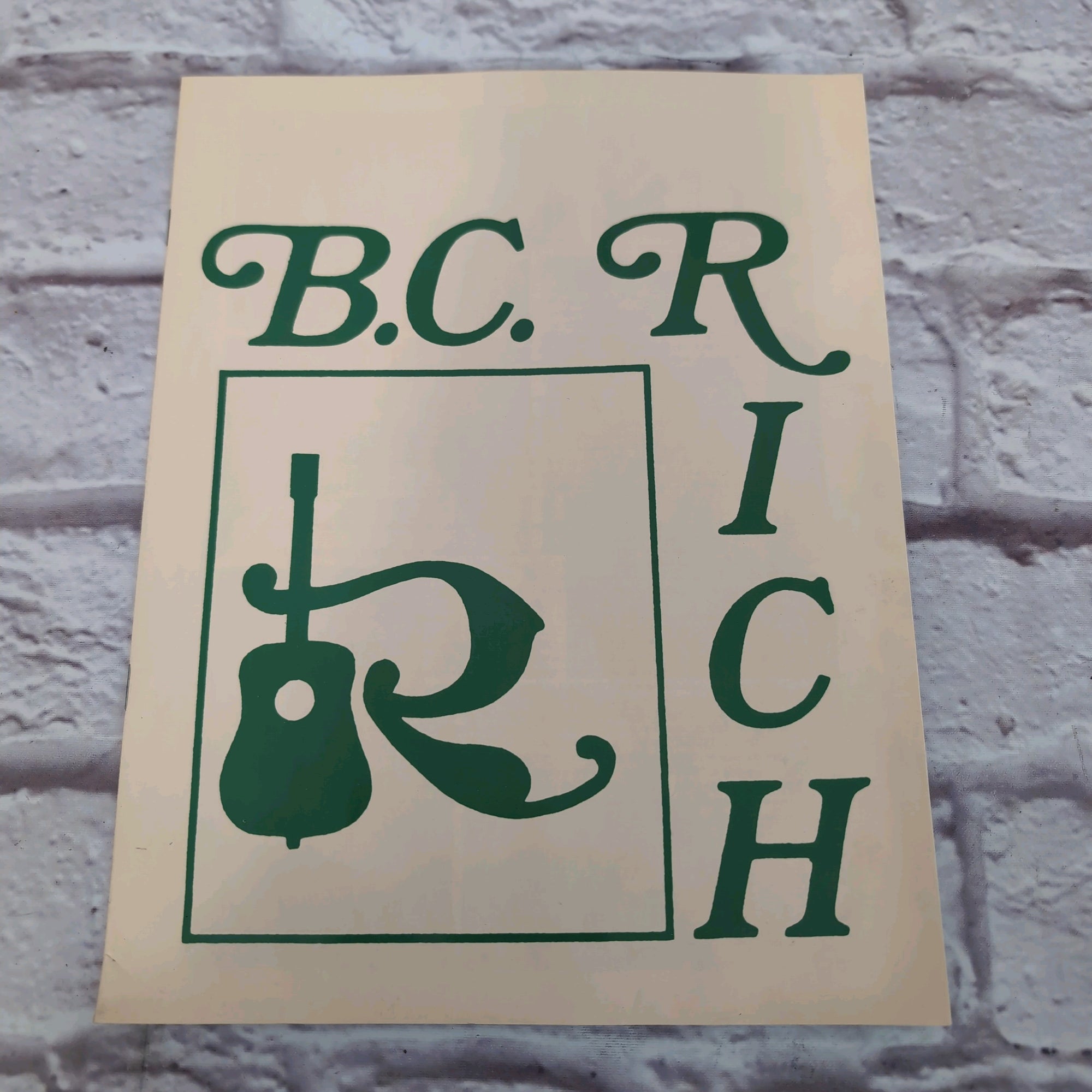 BC Rich 1978 Product Catalog Guitar Book