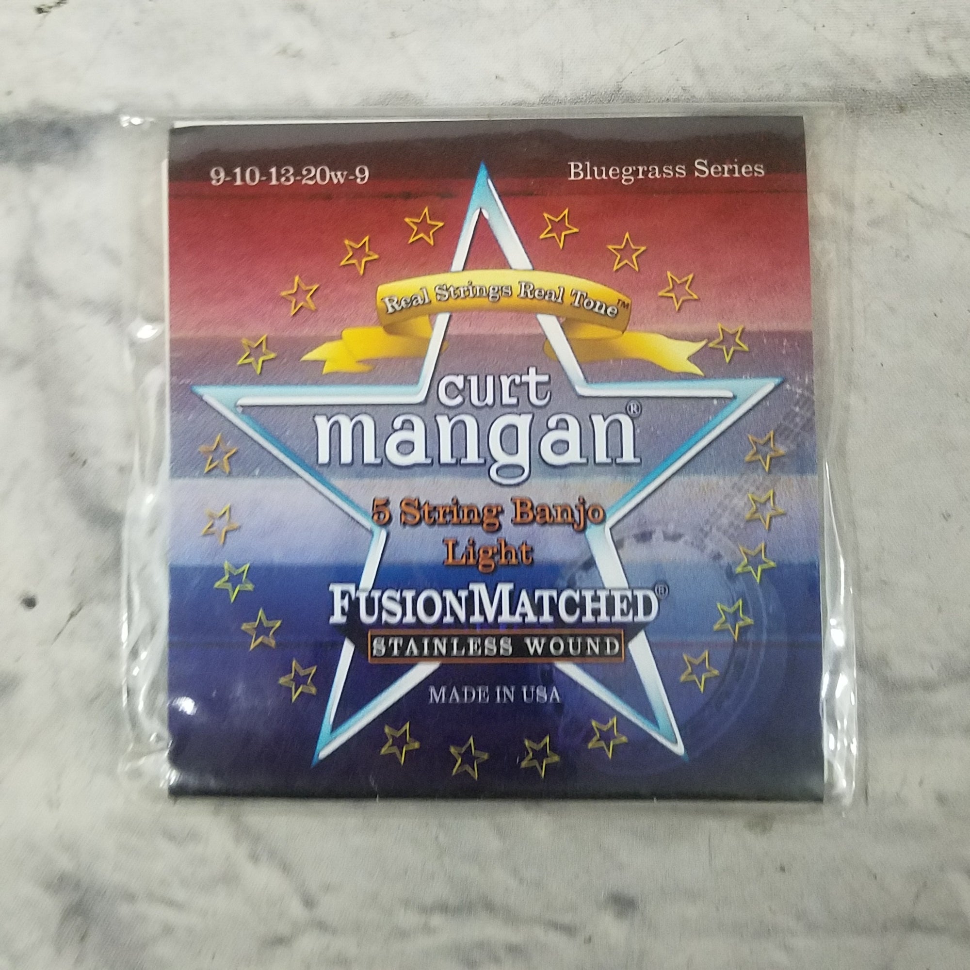 Curt Mangan 90721 5 String Banjo Light strings