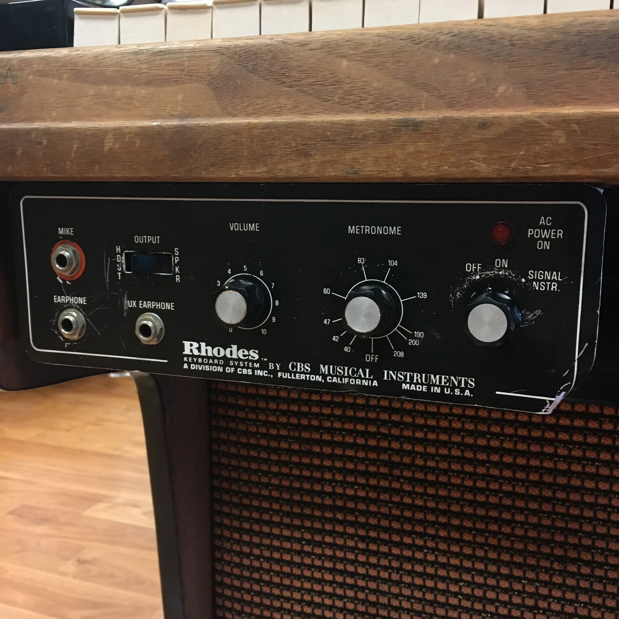 Vintage Fender Rhodes Student Electric Piano