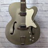 1958 Kay Airline Upbeat 192M Vintage Archtop Electric Guitar - Silver