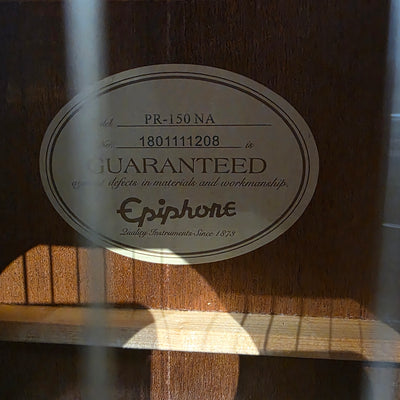 Epiphone PR-150 NA Acoustic Guitar