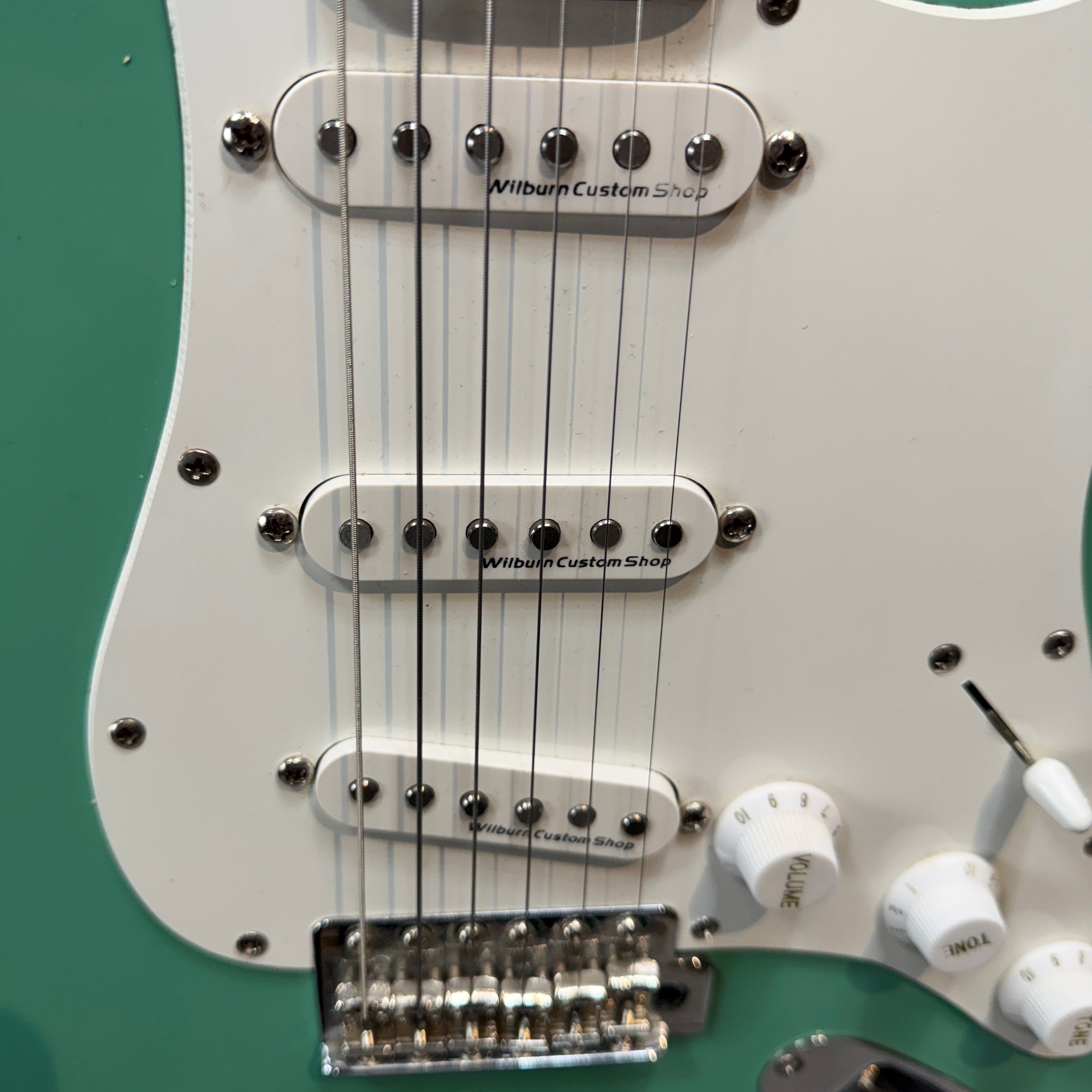 Wilburn Custom Shop Partscaster Electric Guitar - Seafoam Green