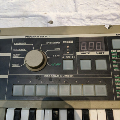 Korg Microkorg ( Missing Microphone) Analog Synth - AS IS