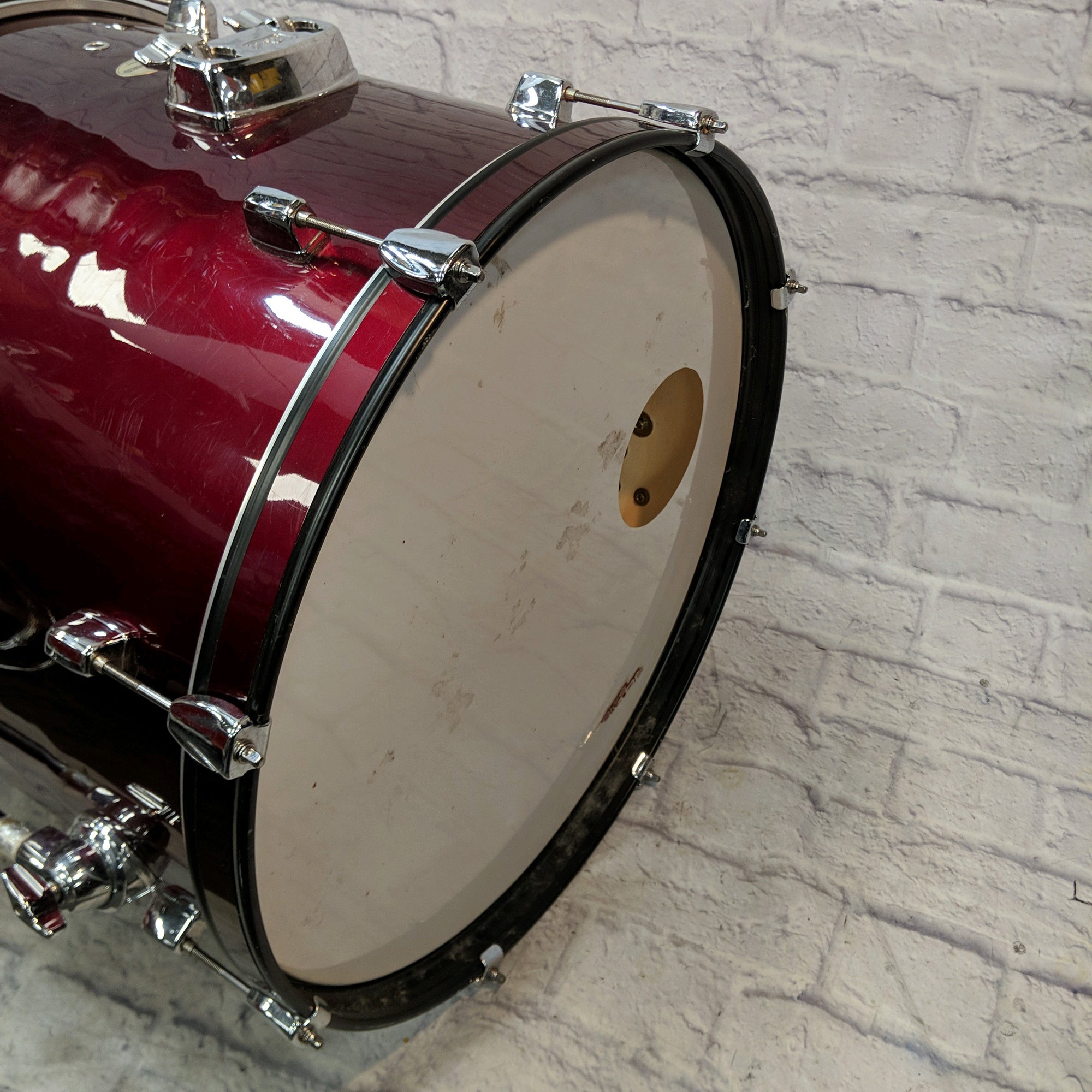 Pearl 22 Forum Kick Bass Drum Deep Red