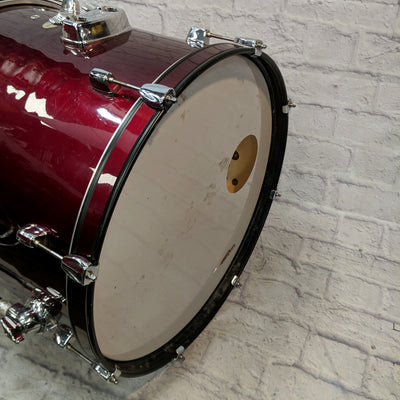 Pearl 22 Forum Kick Bass Drum Deep Red