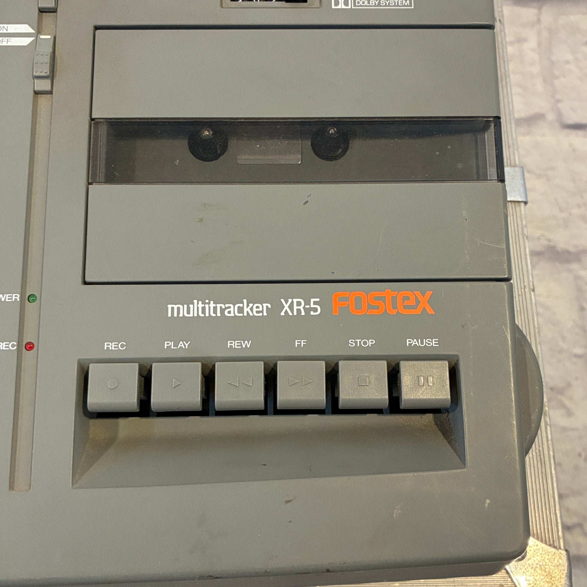 Fostex XR-5 Cassette Multitrack Recorder with Case