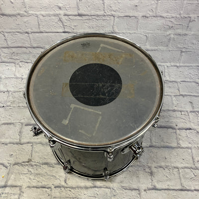 Rogers Script Powertone 16x16" Floor Tom Black