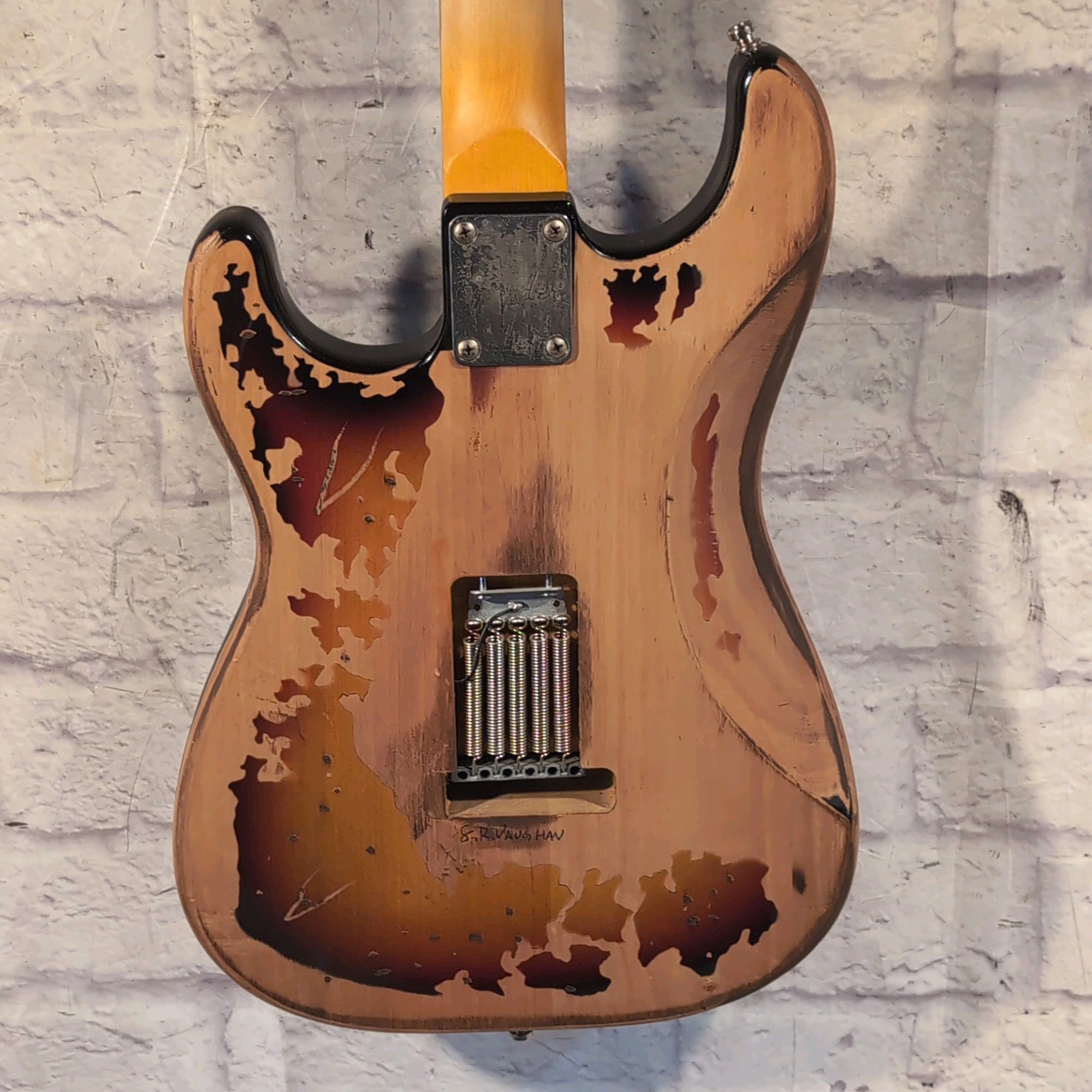 Unofficial Fender SRV Strat Tribute Copy Electric Guitar