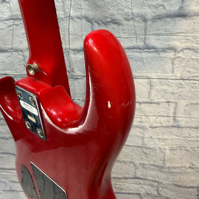 Memphis S2TR 1980s Cherry Red Electric Guitar - AS IS