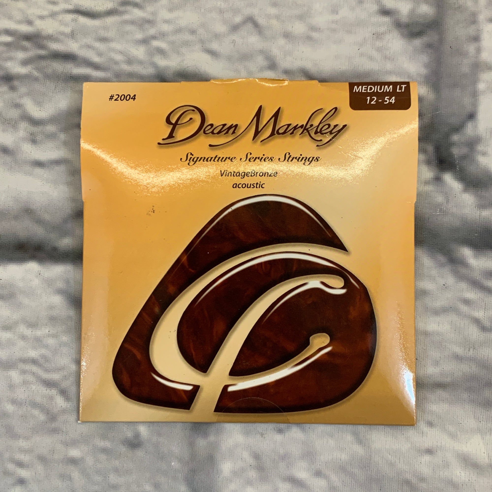 Dean Markley Vintage Bronze Signature Series Medium LT 12-54 Acoustic Guitar Strings