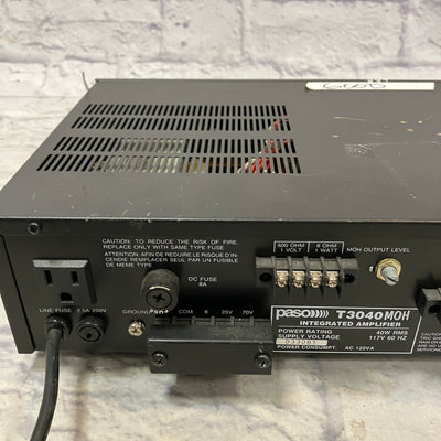 Paso Series 3000 Integrated Amplifier