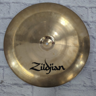 Zildjian 18 A Custom China Cymbal CRACKED