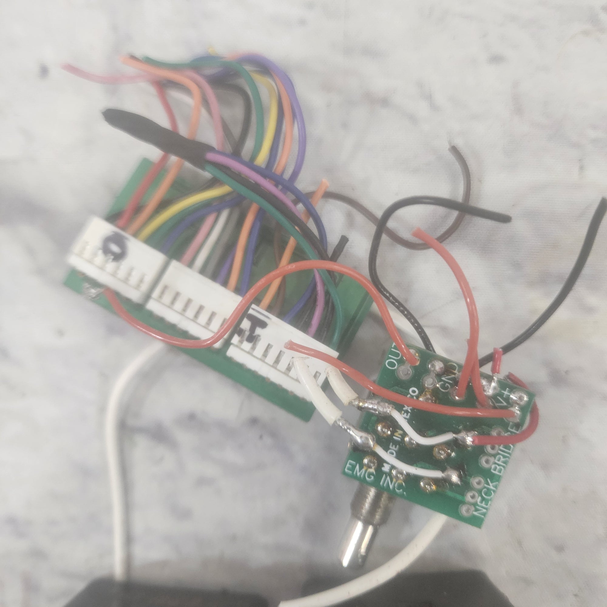 EMG 40DC Humbucker Pickup Set Plus Preamp