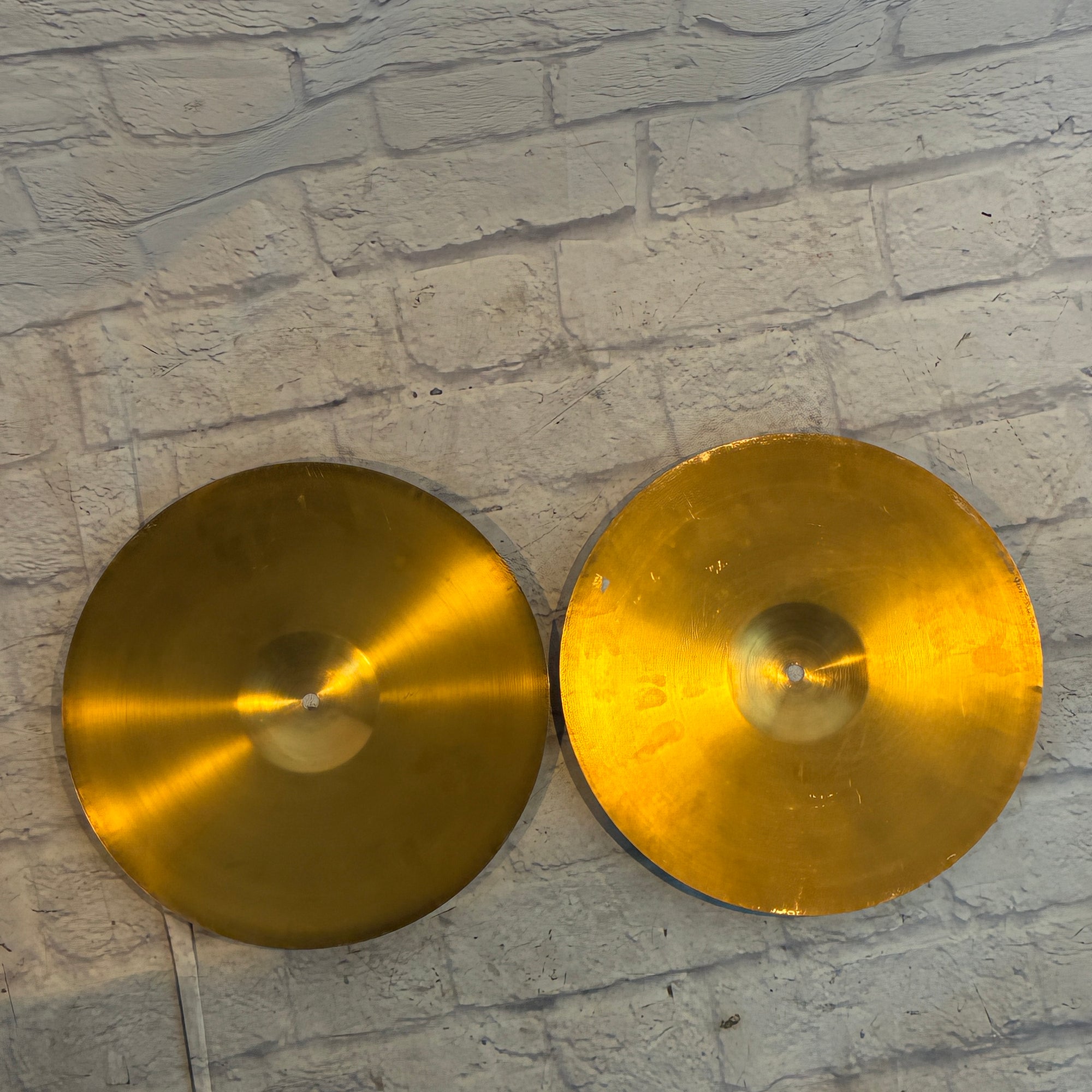 Unknown Beginner 14 Hi Hat Cymbal Pair Hi Hats