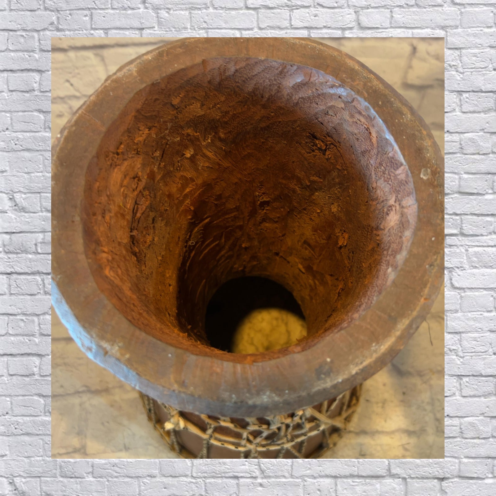 Unknown Hand Carved Djembe