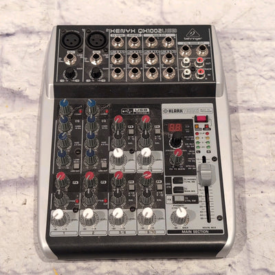 Behringer QX1002USB 10-Input 2-Bus Mixer XENYX EQ 2010 - Present - Standard