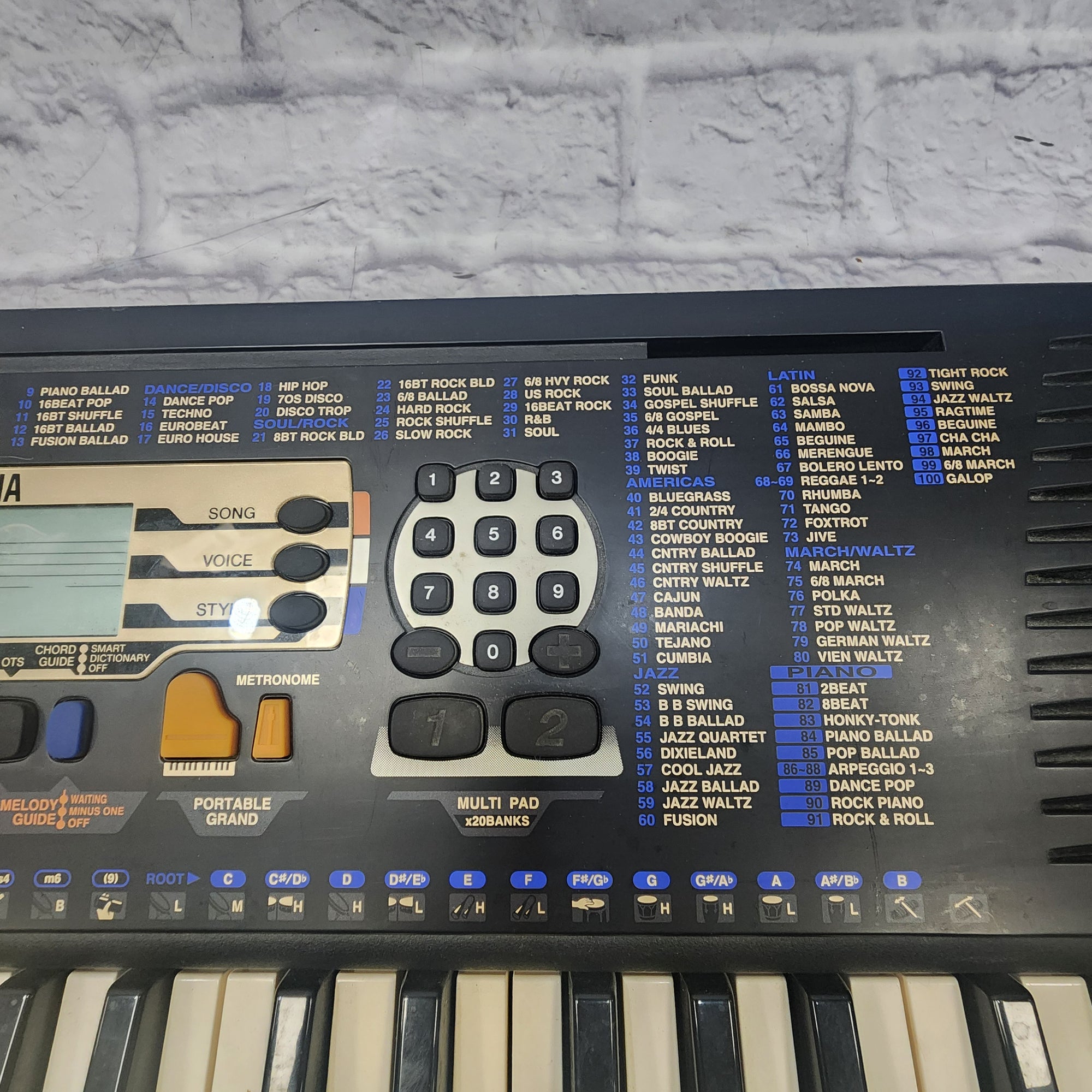 Yamaha  PSR-195 61-Key Keyboard VIntage 1990s