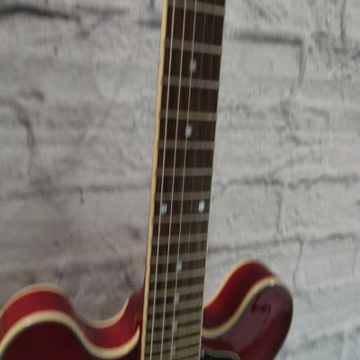 Jay Turser 335 Copy Burgundy Electric Guitar