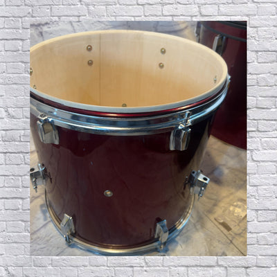 Pulse percussion Wine Red 16x15 Floor Tom