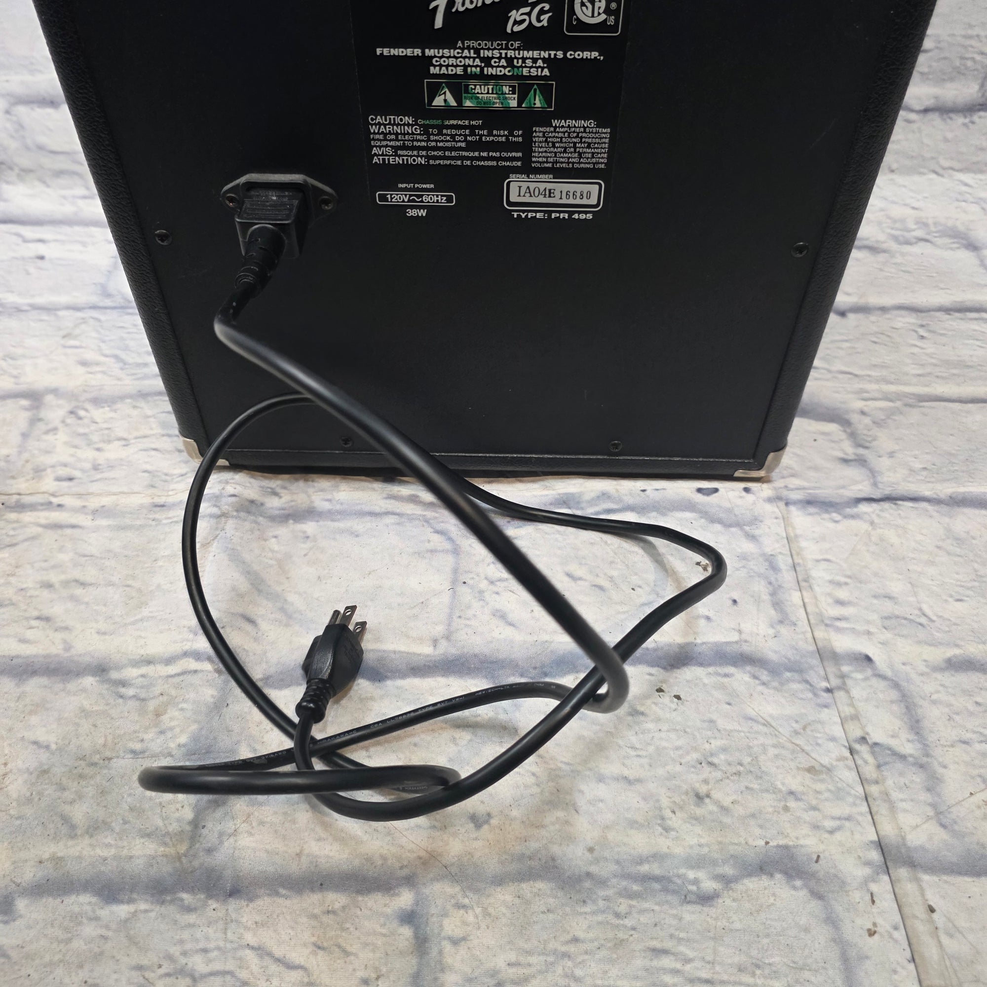 Fender Frontman 15G Guitar Combo Amp