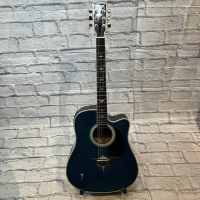 Esteban American Legacy Starlight Limited Edition - Blue Sparkle Acoustic Guitar