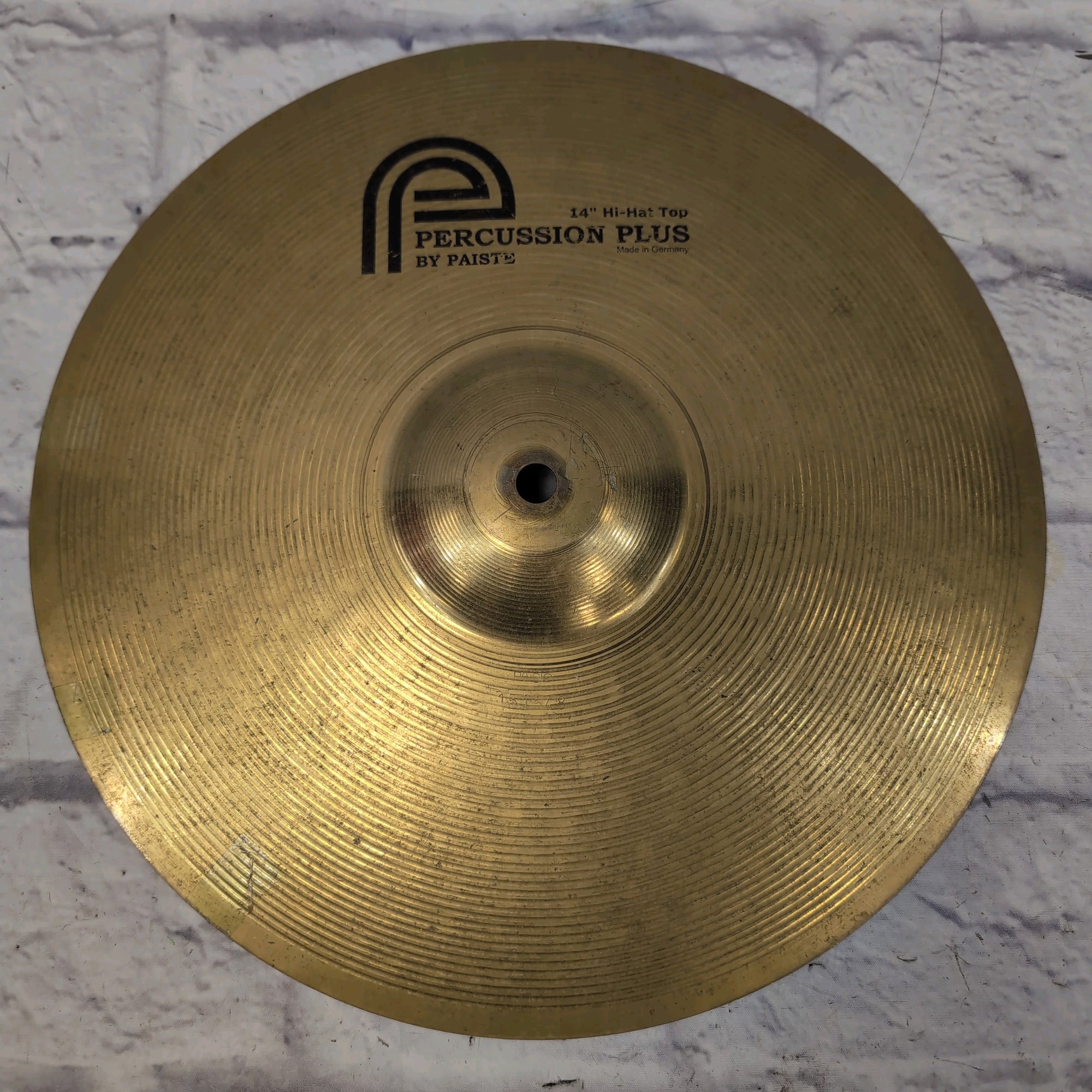 Percussion Plus 14 Hi Hat Pair by Paiste Germany