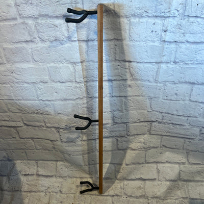 Unknown 3 Guitar Wall Hanger Wooden Guitar Multi Stands
