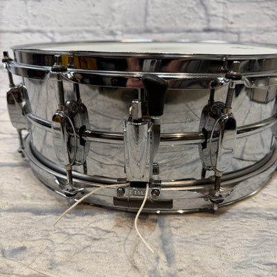 Tama Rockstar Snare Chrome Over Steel