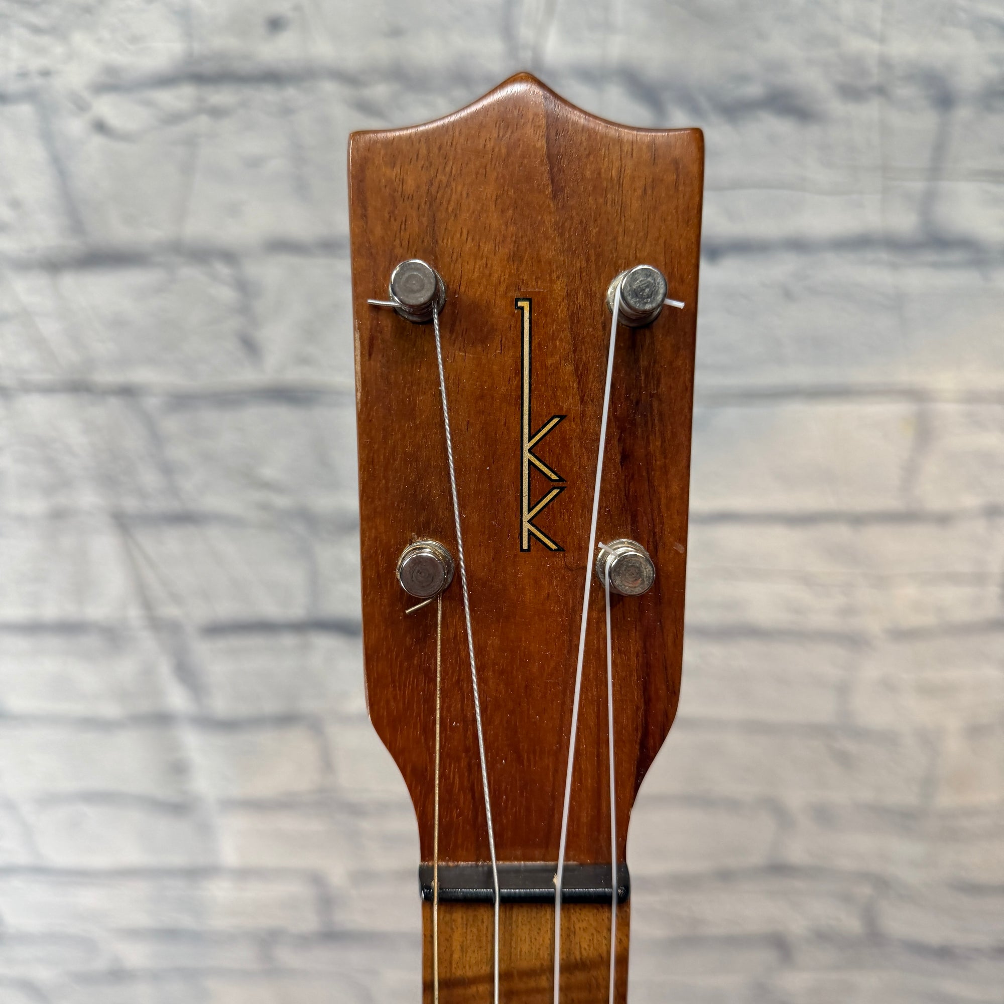 Kamaka Baritone Ukulele HF-4 - Vintage White Label w/ case - AS IS