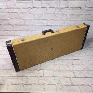 Unknown Tweed Solid Body Electric Guitar Hard Case