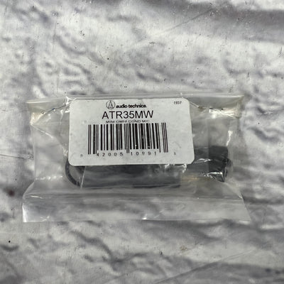 Audio Technica ATR35MW Mini Omni Condenser Lavalier Microphone