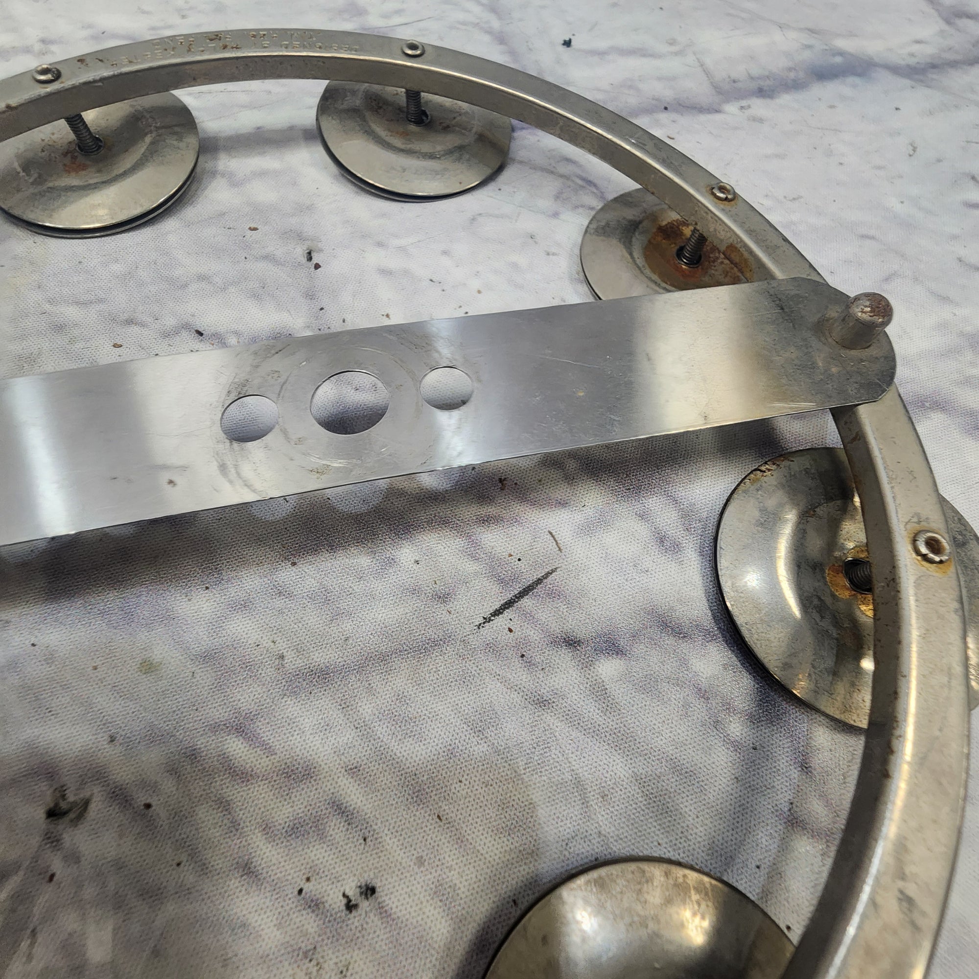Ralph Kester Vintage Ching Ring Hi Hat Tambourine Ringo