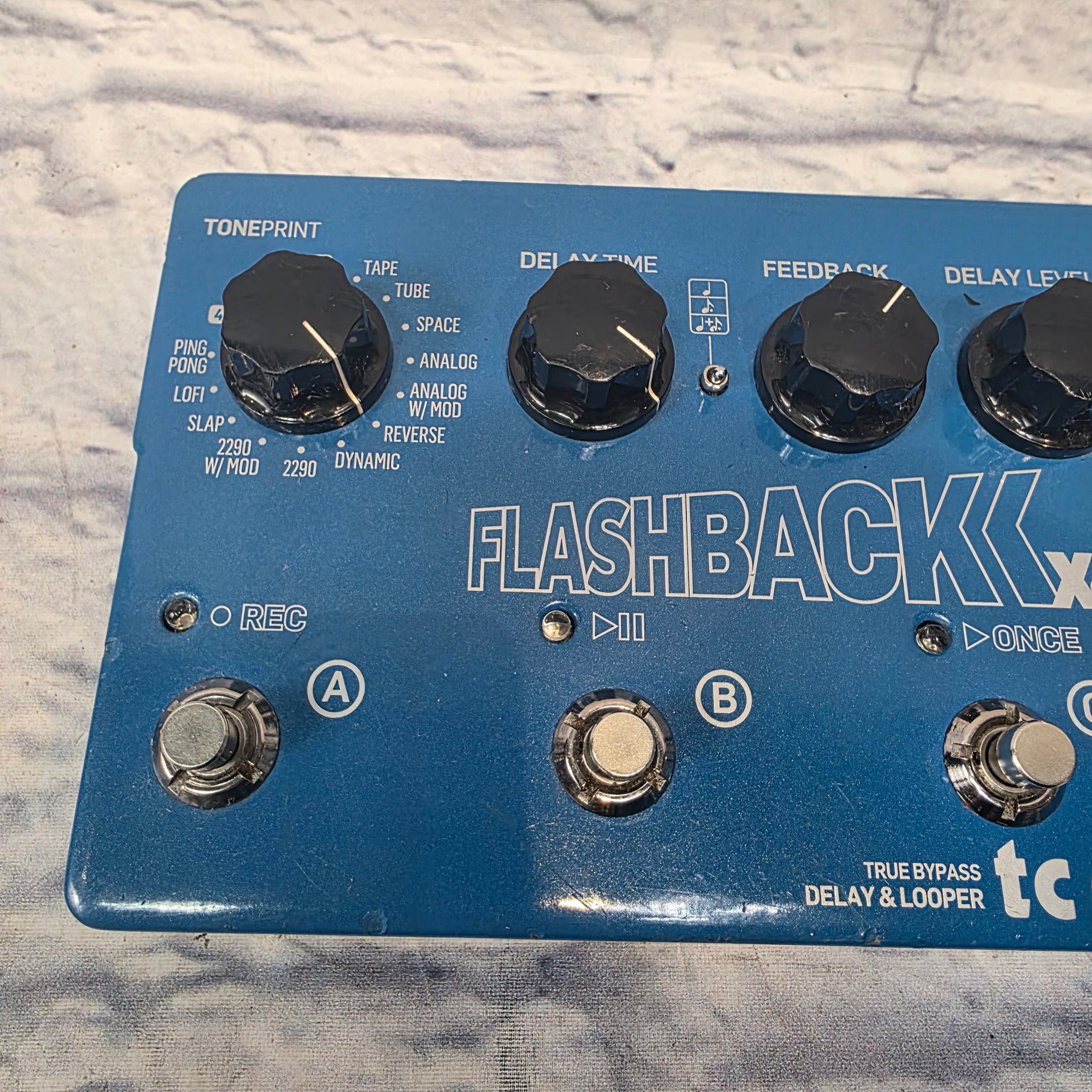 TC Electronic Flashback X4 Looper and Delay Pedal
