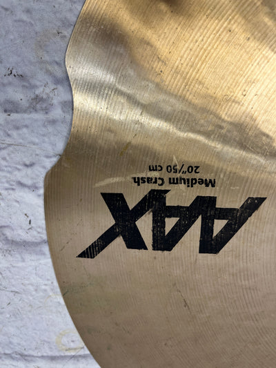 Sabian 20 AAX Medium Crash AS IS CUT DOWN