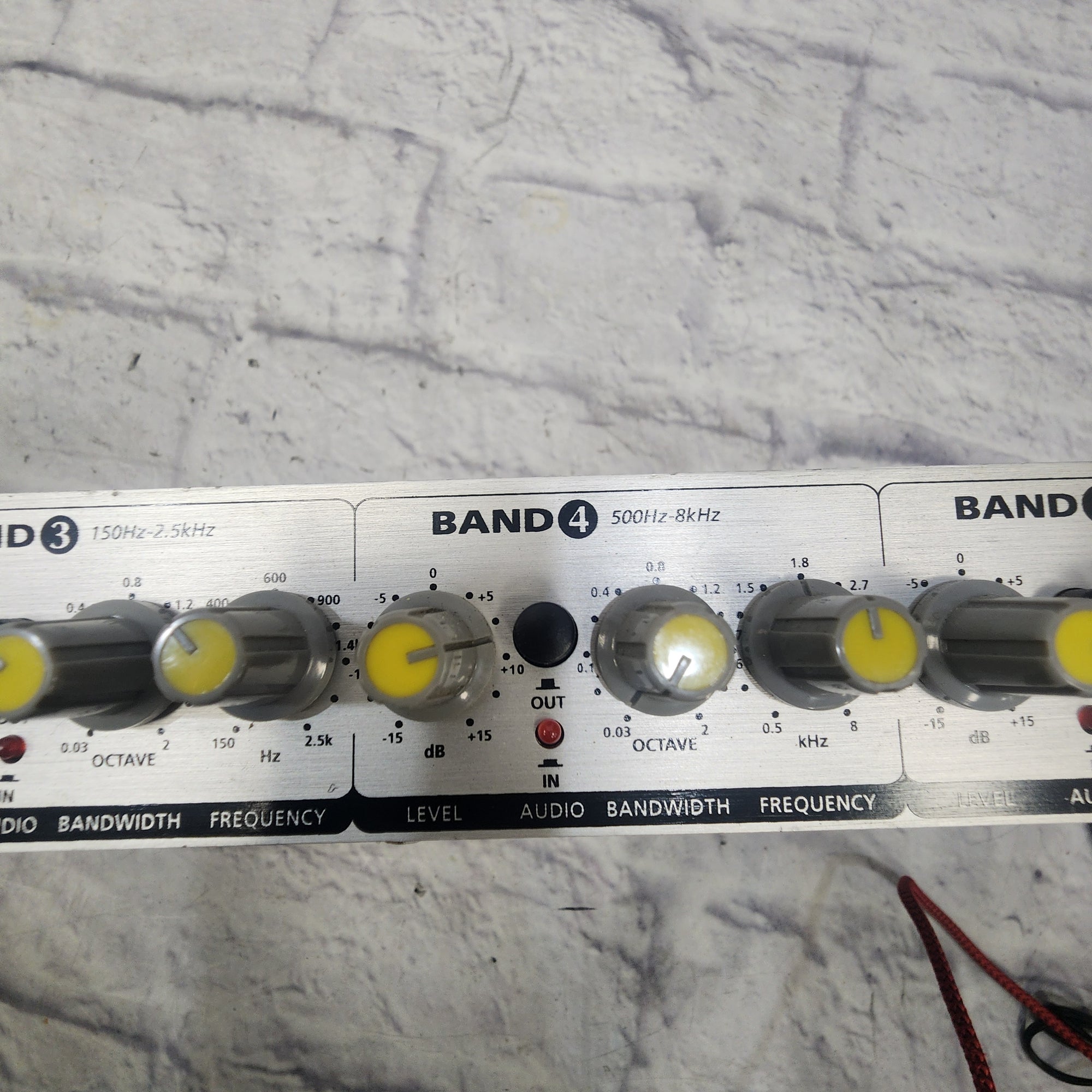 Nady PEQ-5B Rack 5 Band Parametric EQ