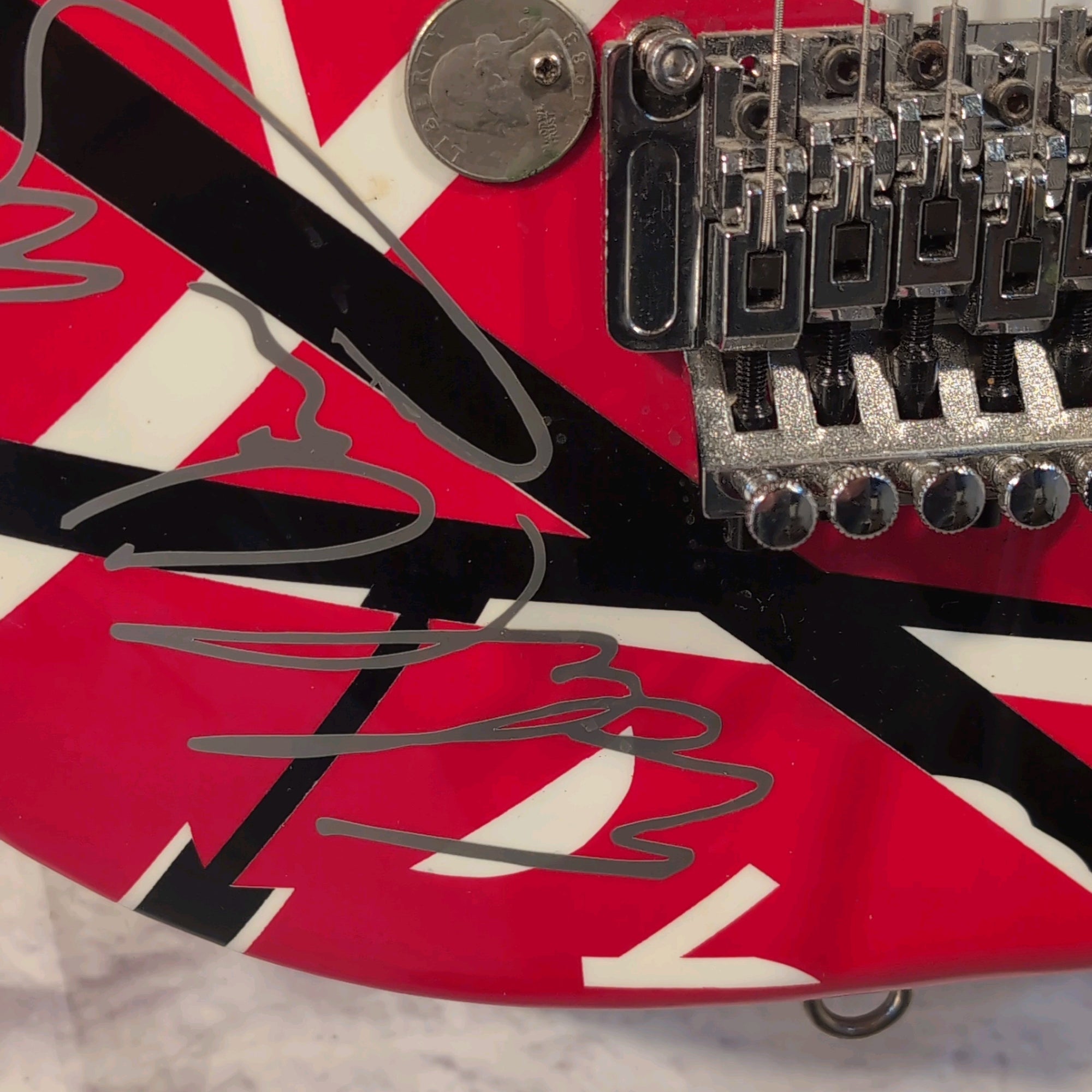 Unofficial Frankenstrat Replica Eddie Van Halen Guitar