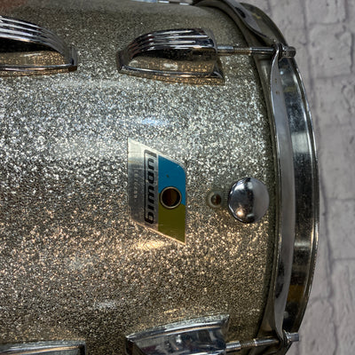 Vintage Ludwig Silver Sparkle Rack Tom