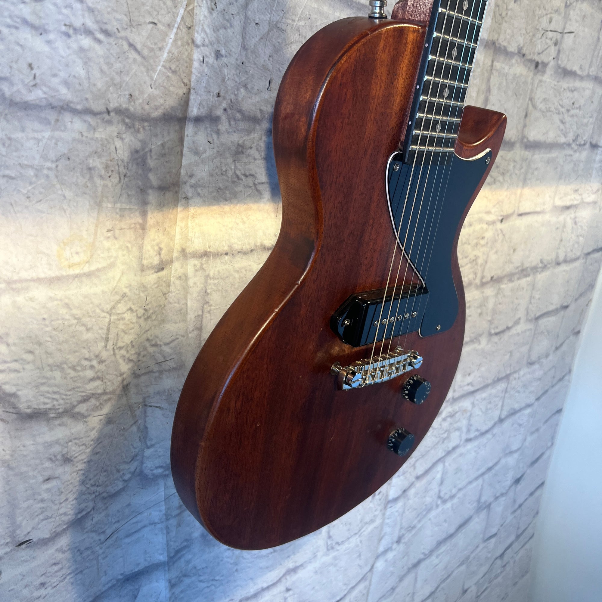 Unknown Les Paul Junior with Earvana Nut Wolfetone P90 Electric Guitar