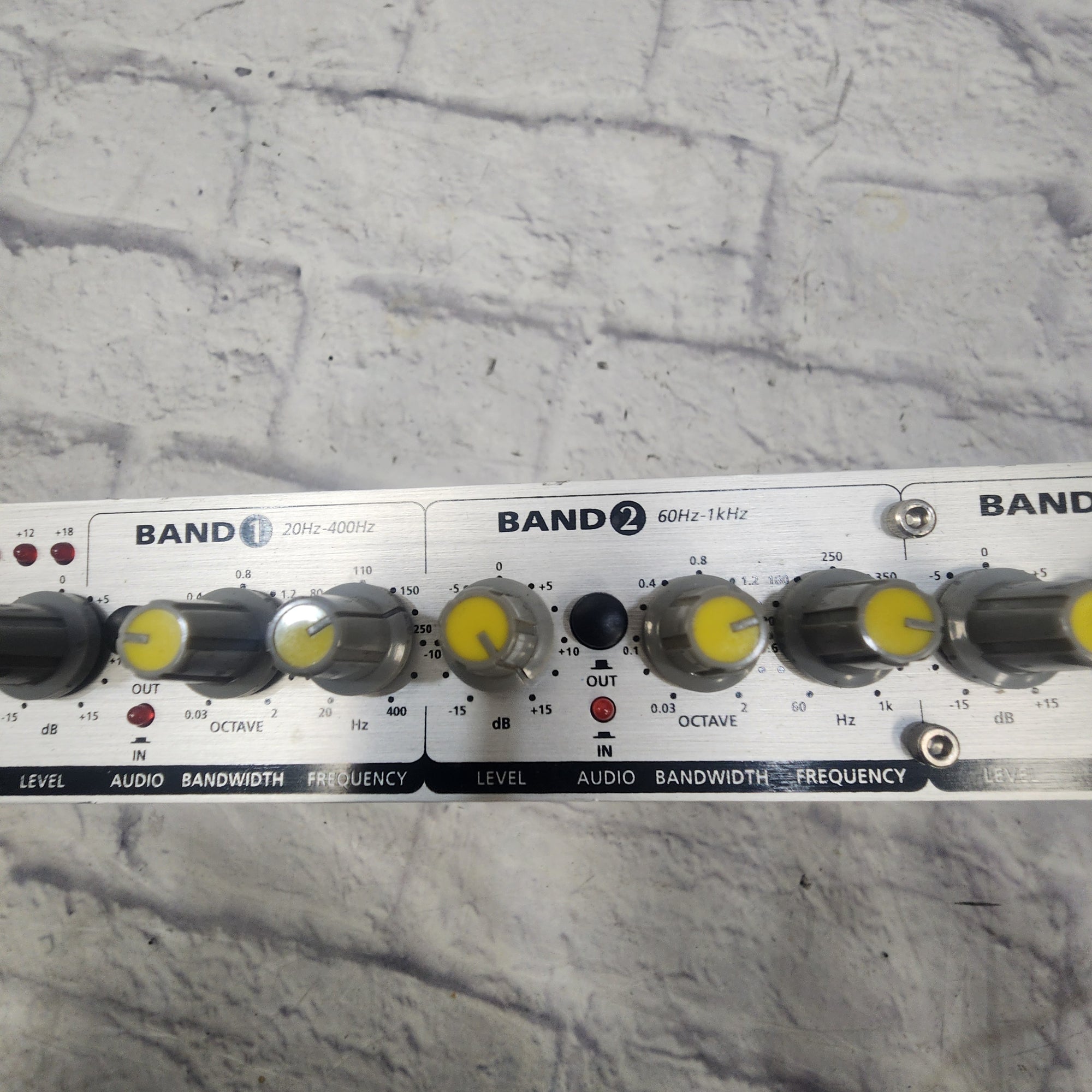Nady PEQ-5B Rack 5 Band Parametric EQ