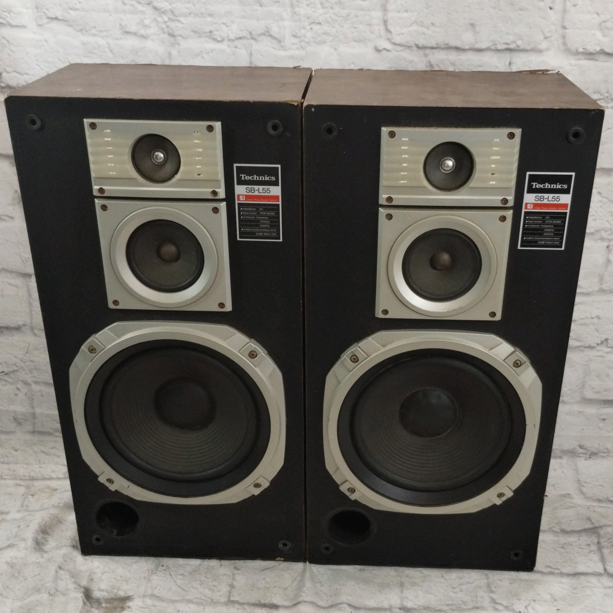 Technics SB-L55 Home Audio Speakers (Pair) - Evolution Music